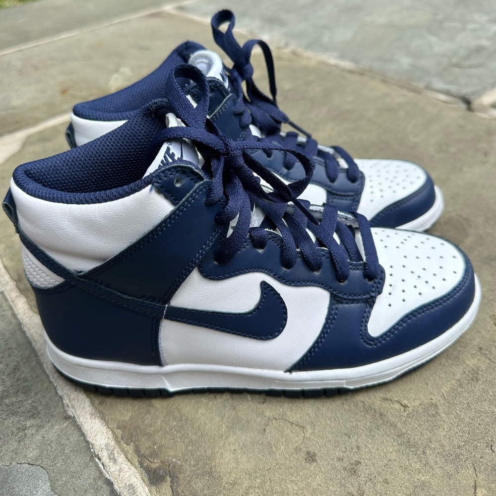 Nike dunk high midnight blue